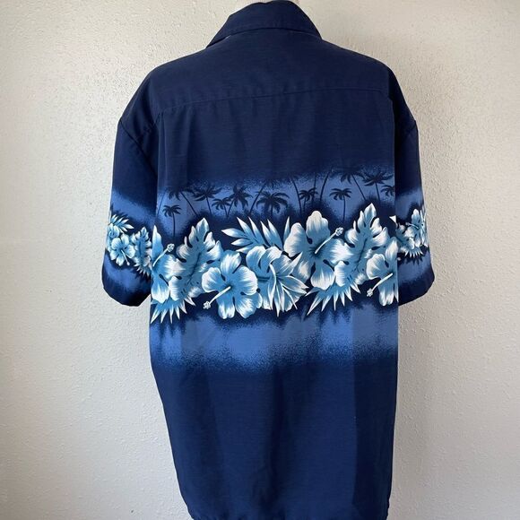 Kennington Hawaiian Button Down Shirt Size XL EUC - Picture 5 of 6